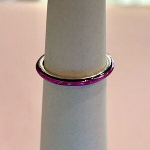 RETIRED Pandora Me Purple Ring